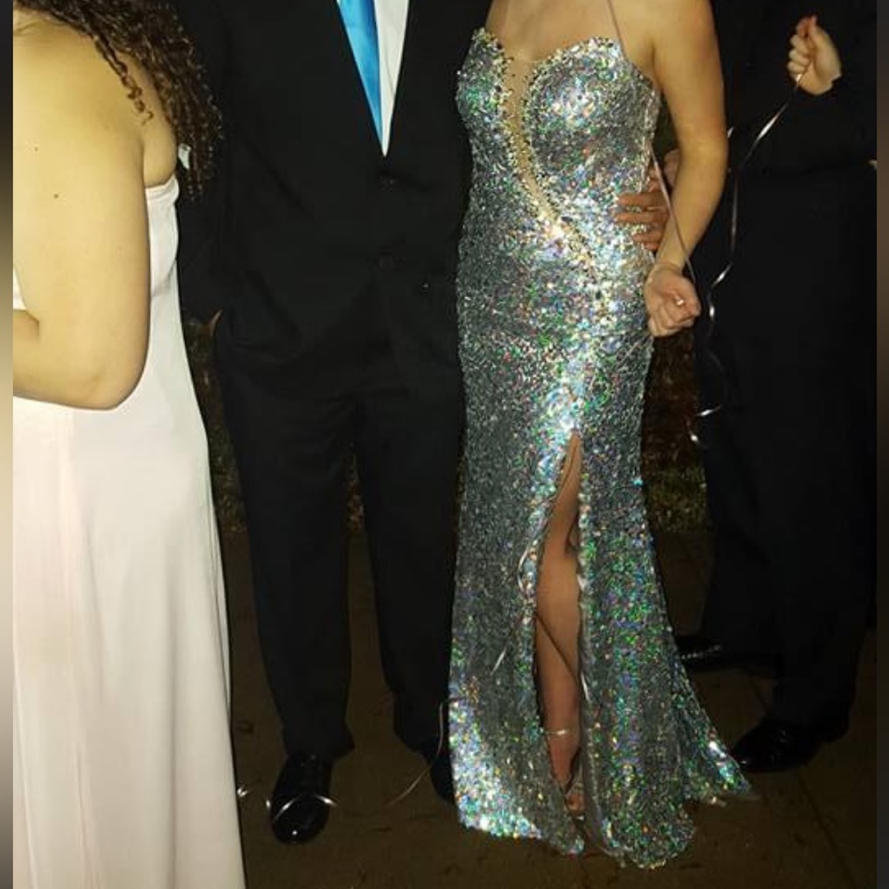 Sparkly homecoming/prom dress